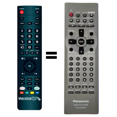 Mando a distancia original de Panasonic N2QAJB000039