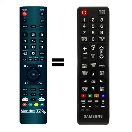 Mando a distancia original de SAMSUNG UE40J5200