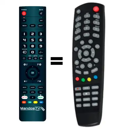 Mando a distancia original de Xtrend ET-5000 EN