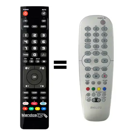 Mando a distancia PHILIPS DVDR615-37
