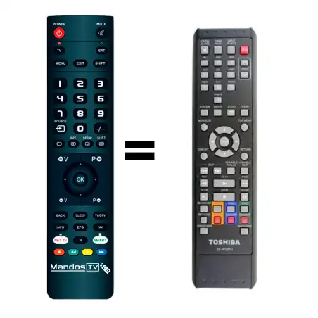Mando a distancia TOSHIBA RDXV45