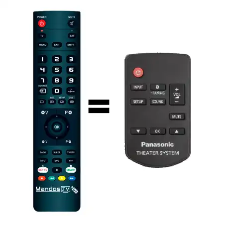 Mando a distancia original de PANASONIC SC-HTB580EG-K