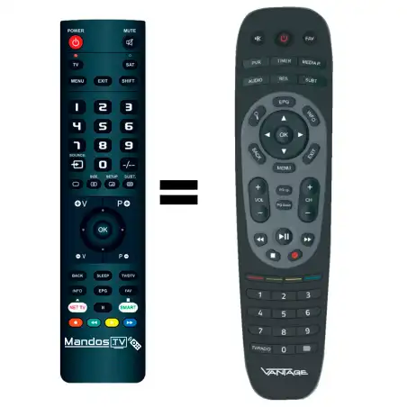 Mando a distancia original de Vantage UHD-4000