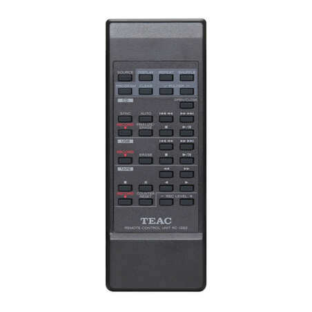 Mando a distancia TEAC AD-RW900