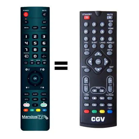 Mando a distancia original de CGV ETIMO-STL