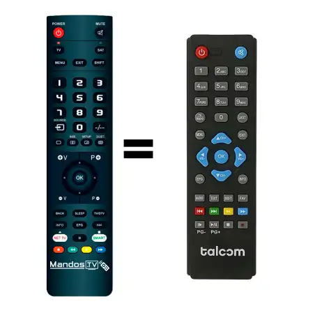 Mando a distancia original de TALCOM S20-HD