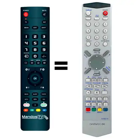 Mando a distancia original de Daewoo RH43-0072