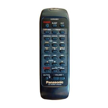 Mando a distancia PANASONIC EUR643801