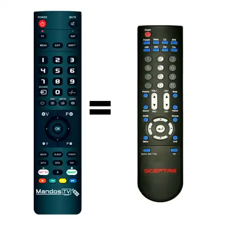 Mando a distancia original de Sceptre E420BV-F120