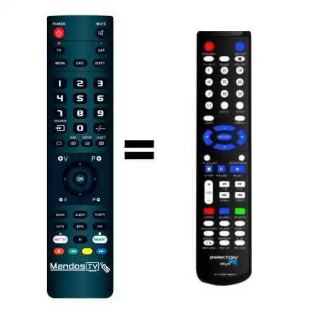 Mando a distancia original de Peekton PEEKBOX 3