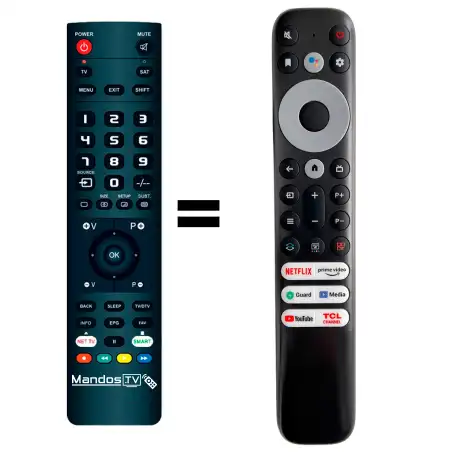 Mando a distancia original de TCL RC902V-FUR1