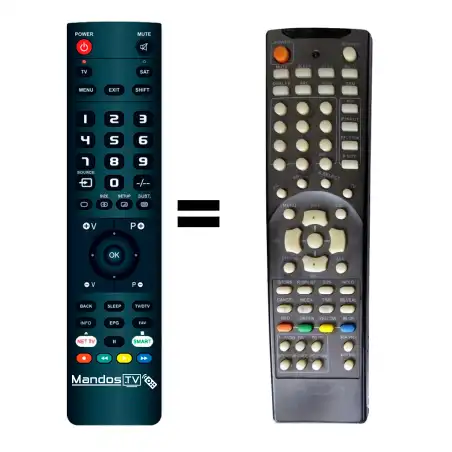 Mando a distancia HANTAREX STRIPES-PD42HD