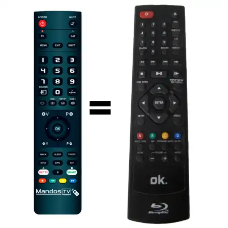 Mando a distancia original de OK OPB200