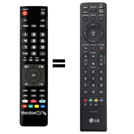 Mando a distancia LG 55LG5000
