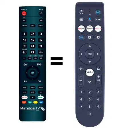Mando a distancia YES YES+ (V. 2)