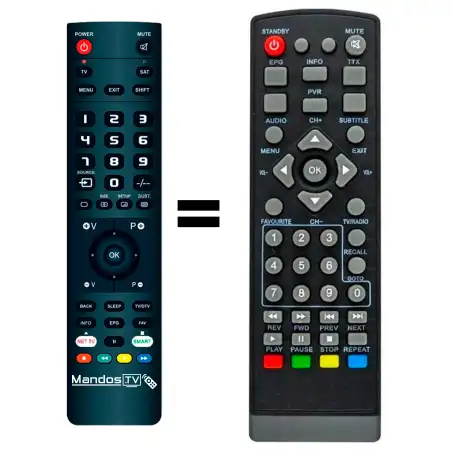 Mando a distancia original de Arrango DW-937