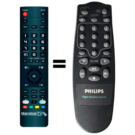 Mando a distancia original de Philips AZ1518/00
