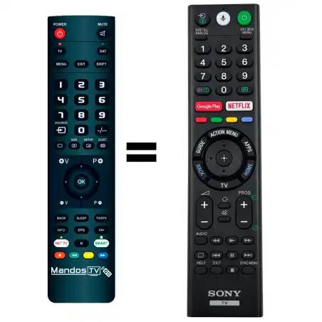 Mando a distancia original de SONY KD-49X8000G