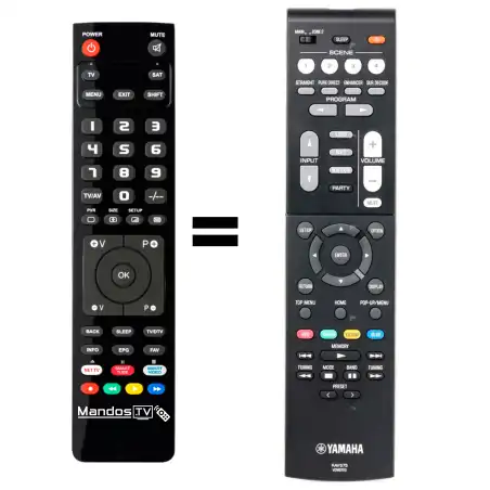 Mando a distancia original de Yamaha RAV575