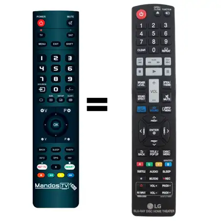 Mando a distancia LG AKB73775602