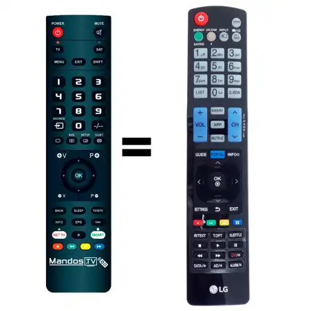 Mando a distancia original de LG 50UR762H3ZC