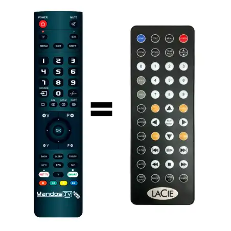 Mando a distancia LACIE SILVERSCREEN