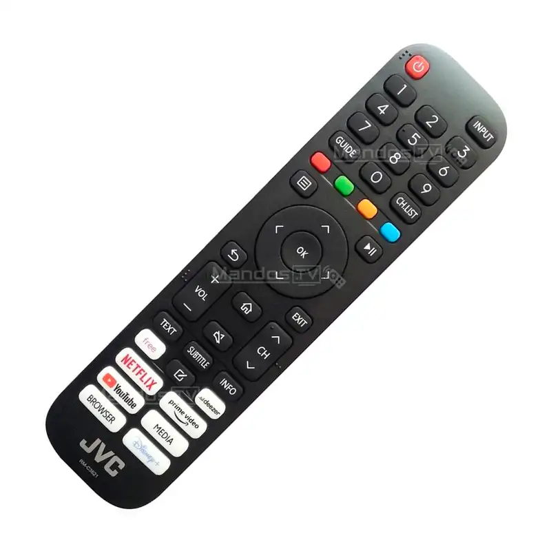 Télécommande Originale JVC Pour Téléviseur LED Modèle LT-32FV140 - Référence RM-C3521