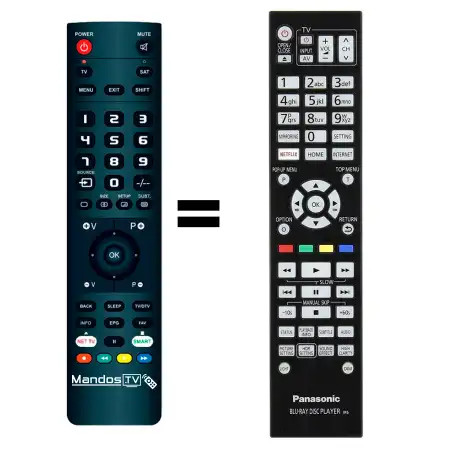 Mando a distancia original de Panasonic DMP-UB900EGK