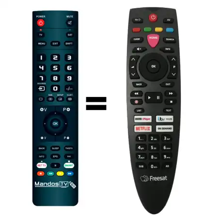 Mando a distancia original de Freesat UHD-4X-500