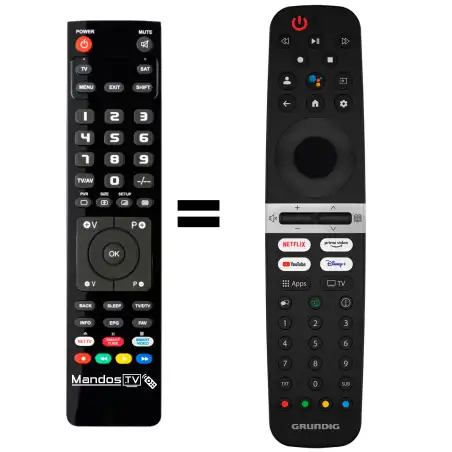 Mando a distancia GRUNDIG VS4187R-2 BLUETOOTH