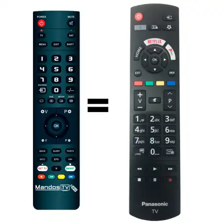 Mando a distancia original de Panasonic TX-50HX580BZ