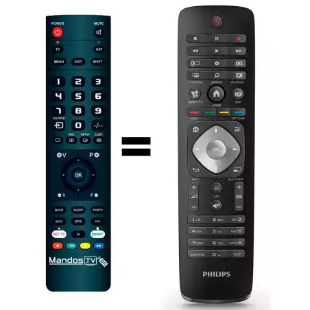 Mando a distancia original de PHILIPS 42PFK7109/12