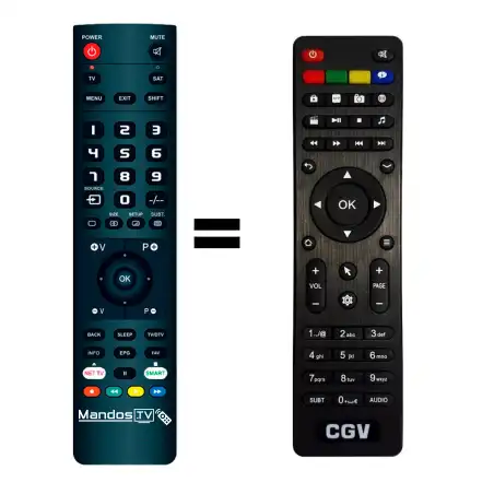 Mando a distancia original de CGV ETIMO-@T