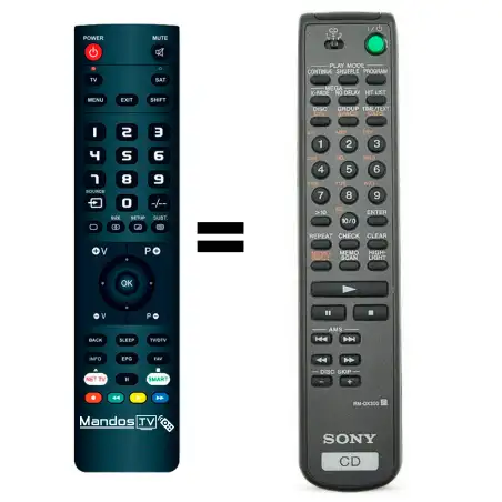 Mando a distancia SONY CDP-CX335