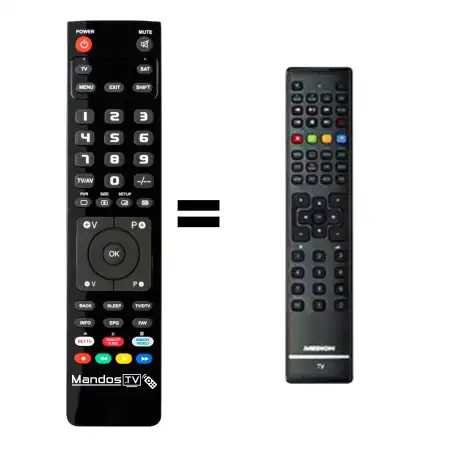 Mando a distancia original de AKAI AKTV3922NT-SMART
