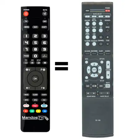 Mando a distancia original de Denon RC-1196