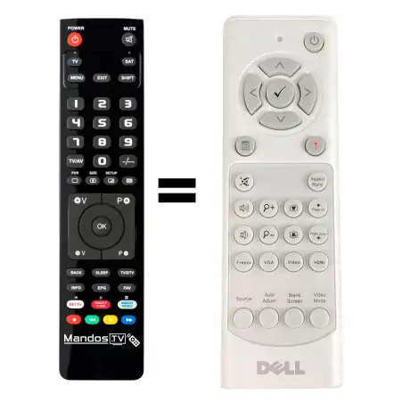 Mando a distancia original de DELL S560P