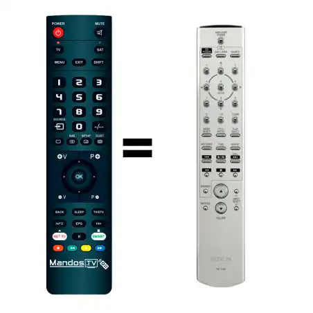 Mando a distancia original de Denon RC-1138