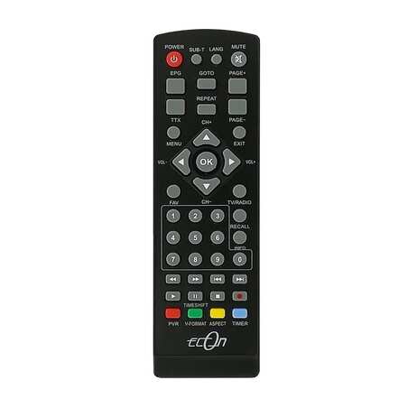 Mando a distancia ECON T2-BOX-FTA-E264