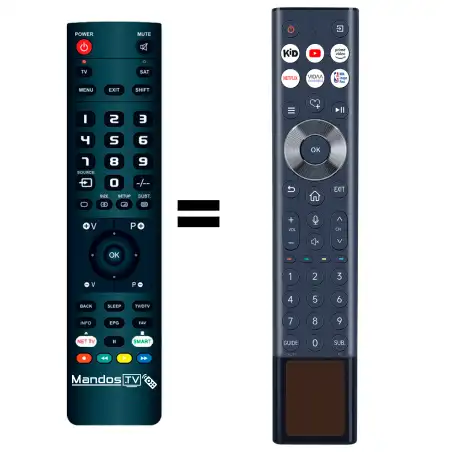 Mando a distancia HISENSE ERF6F66H