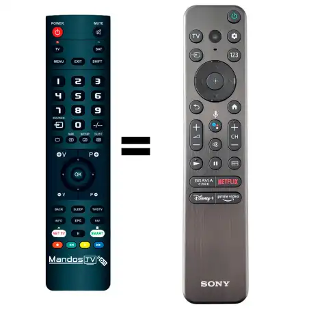 Mando a distancia SONY 50X9XK