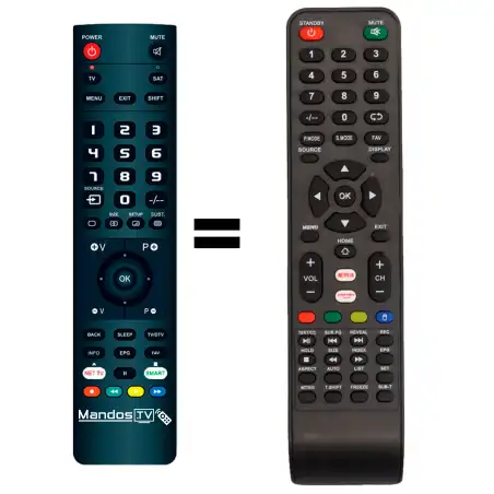 Mando a distancia original de Aspes ATV5500SM