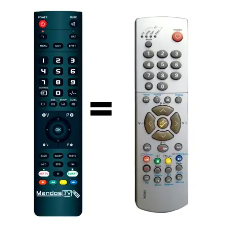 Mando a distancia original de Telesystem TS15LS