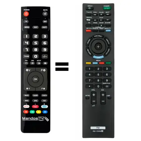 Mando a distancia original de SONY RM-YD059