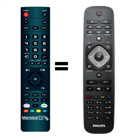 Mando a distancia original de PHILIPS 32PFL2807H/12