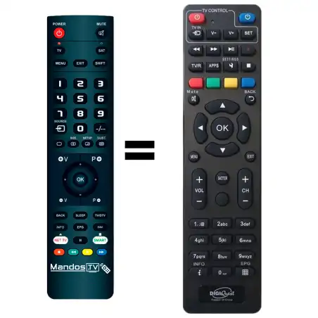 Mando a distancia original de Digiquest RICD1234