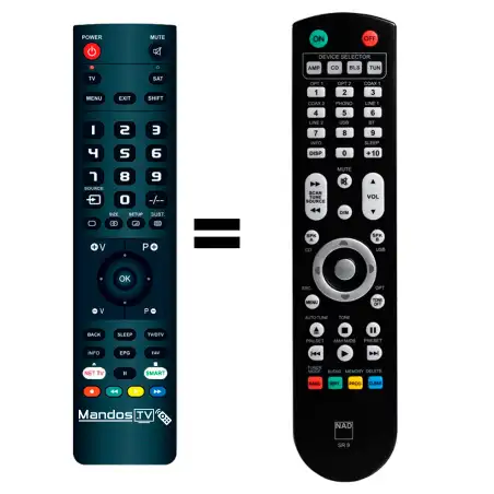 Mando a distancia original de NAD C399