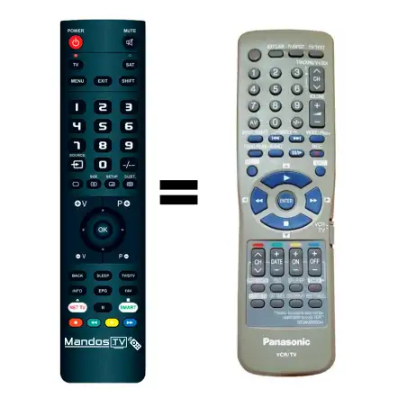 Mando a distancia original de Panasonic N2QAKB000044