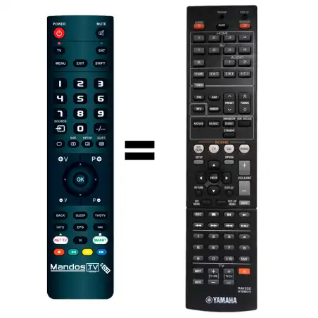 Mando a distancia YAMAHA RX-V1067