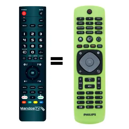 Mando a distancia original de Philips 22AV9574A/12 Mando a distancia original de Philips 22AV9574A/12